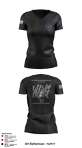 WeAllWeGot~Family First 22026589 Women's Short Sleeve V-neck Shirt - 28