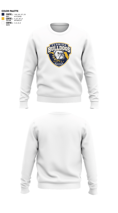 Florida Bulldogs Hockey 40347739 Crew Neck Sweatshirt - 2