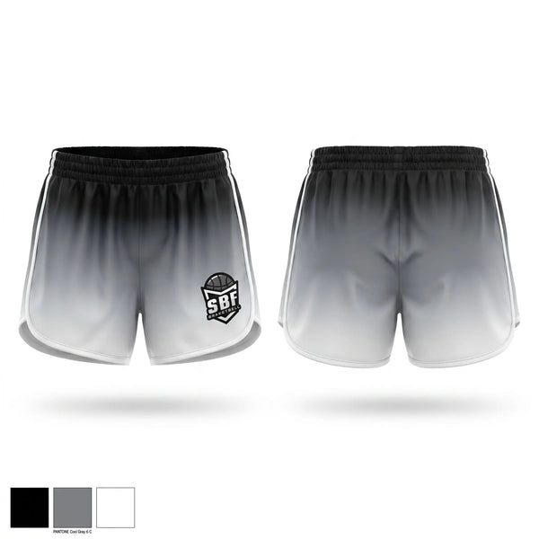 Womens Shorts, SBF, Men's Basketball, Teamtime, Team time, sublimation, custom sports apparel, team uniforms, spirit wear, spiritwear, sports uniforms, custom shirts, team store, custom team store, fundraiser sports, apparel fundraiser