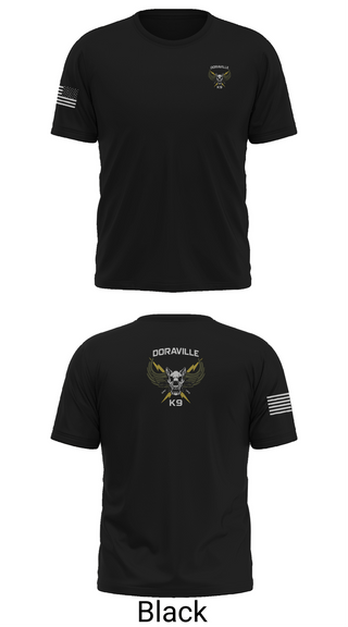Old School Cotton Feel Shirt, Doraville K9, Police, Teamtime, Team time, sublimation, custom sports apparel, team uniforms, spirit wear, spiritwear, sports uniforms, custom shirts, team store, custom team store, fundraiser sports, apparel fundraiser