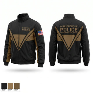 Windbreaker, Albuquerque police, Police, Teamtime, Team time, sublimation, custom sports apparel, team uniforms, spirit wear, spiritwear, sports uniforms, custom shirts, team store, custom team store, fundraiser sports, apparel fundraiser