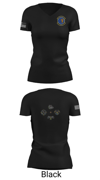 Womens Short Sleeve Vneck Shirt, 49 LRS, Air Force, Teamtime, Team time, sublimation, custom sports apparel, team uniforms, spirit wear, spiritwear, sports uniforms, custom shirts, team store, custom team store, fundraiser sports, apparel fundraiser