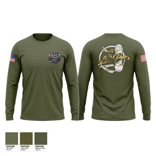 Long Sleeve Performance Shirt, 75th Ranger 2nd Battalion, Army, Teamtime, Team time, sublimation, custom sports apparel, team uniforms, spirit wear, spiritwear, sports uniforms, custom shirts, team store, custom team store, fundraiser sports, apparel fundraiser