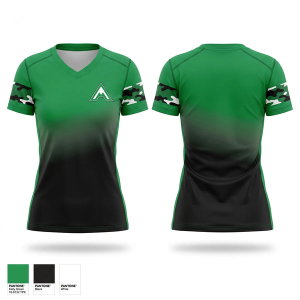 Womens Short Sleeve Vneck Shirt, Apex, Baseball, Teamtime, Team time, sublimation, custom sports apparel, team uniforms, spirit wear, spiritwear, sports uniforms, custom shirts, team store, custom team store, fundraiser sports, apparel fundraiser