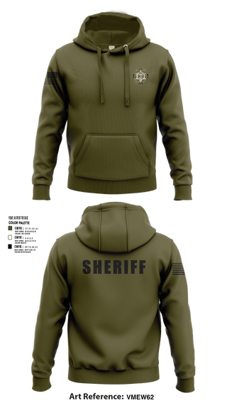 Hoodie, Atchison County Sheriff's Office, Police, Teamtime, Team time, sublimation, custom sports apparel, team uniforms, spirit wear, spiritwear, sports uniforms, custom shirts, team store, custom team store, fundraiser sports, apparel fundraiser