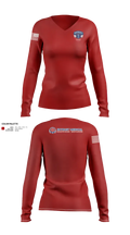 Entrust Medical Services Express 26640444 Women's Long Sleeve V-neck Shirt - 24