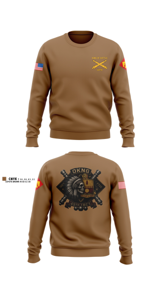 Crew Neck Sweatshirt, 160th FTUS AGR, National Guard, Teamtime, Team time, sublimation, custom sports apparel, team uniforms, spirit wear, spiritwear, sports uniforms, custom shirts, team store, custom team store, fundraiser sports, apparel fundraiser