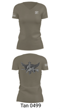 HCSO SRT 41648217 Women's Short Sleeve V-neck Shirt - 6