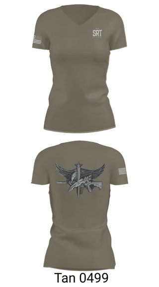 Womens Short Sleeve Vneck Shirt, HCSO SRT, Police, Teamtime, Team time, sublimation, custom sports apparel, team uniforms, spirit wear, spiritwear, sports uniforms, custom shirts, team store, custom team store, fundraiser sports, apparel fundraiser