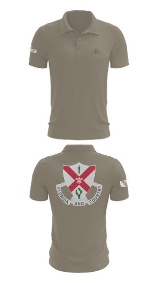 Short Sleeve Performance Polo, C Co 1-124 Rifle Company, National Guard, Teamtime, Team time, sublimation, custom sports apparel, team uniforms, spirit wear, spiritwear, sports uniforms, custom shirts, team store, custom team store, fundraiser sports, apparel fundraiser