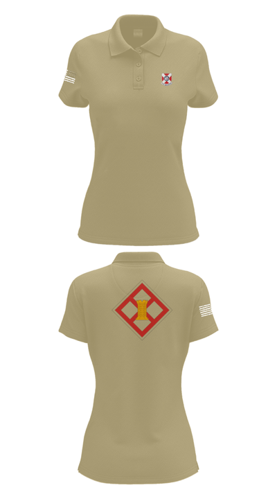 322 EN CO 78739236 Women's Short Sleeve Performance Polo  - 95