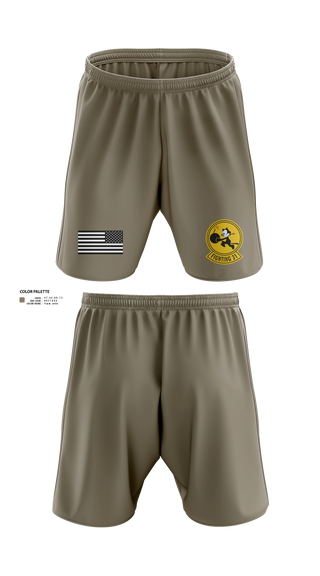 Athletic Shorts With Pockets, VFA-31 THE TOMCATTERS, Navy, Teamtime, Team time, sublimation, custom sports apparel, team uniforms, spirit wear, spiritwear, sports uniforms, custom shirts, team store, custom team store, fundraiser sports, apparel fundraiser