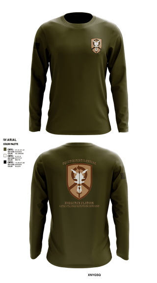Long Sleeve Performance Shirt, 1st Platoon, 423 TC1st Platoon, 423 TC, Army, Teamtime, Team time, sublimation, custom sports apparel, team uniforms, spirit wear, spiritwear, sports uniforms, custom shirts, team store, custom team store, fundraiser sports, apparel fundraiser
