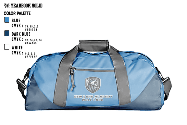 Duffle Bag, WOLF PACK, Baseball, Teamtime, Team time, sublimation, custom sports apparel, team uniforms, spirit wear, spiritwear, sports uniforms, custom shirts, team store, custom team store, fundraiser sports, apparel fundraiser