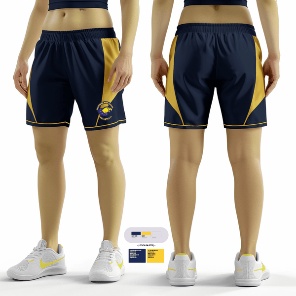 Athletic Shorts With Pockets, California High School Volleyball, Women's Volleyball, Teamtime, Team time, sublimation, custom sports apparel, team uniforms, spirit wear, spiritwear, sports uniforms, custom shirts, team store, custom team store, fundraiser sports, apparel fundraiser