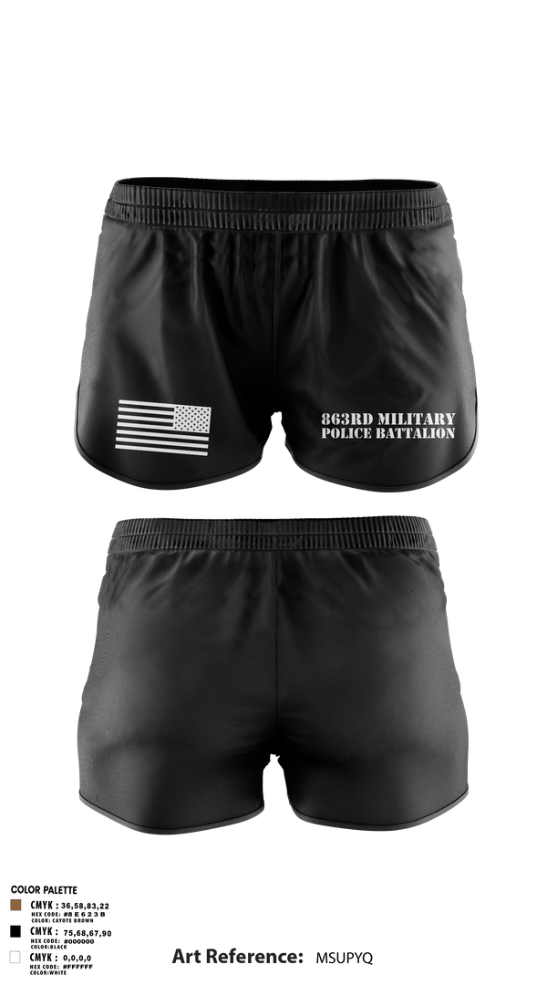 Ranger Panties, 863rd Military Police Battalion, , Teamtime, Team time, sublimation, custom sports apparel, team uniforms, spirit wear, spiritwear, sports uniforms, custom shirts, team store, custom team store, fundraiser sports, apparel fundraiser