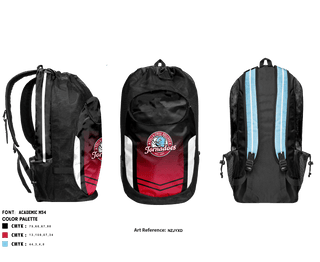 Gear Bag, Talladega College Volleyball, Women's Volleyball, Teamtime, Team time, sublimation, custom sports apparel, team uniforms, spirit wear, spiritwear, sports uniforms, custom shirts, team store, custom team store, fundraiser sports, apparel fundraiser