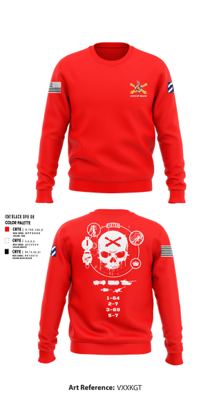 Crew Neck Sweatshirt, 1-41 FA, Army, Teamtime, Team time, sublimation, custom sports apparel, team uniforms, spirit wear, spiritwear, sports uniforms, custom shirts, team store, custom team store, fundraiser sports, apparel fundraiser
