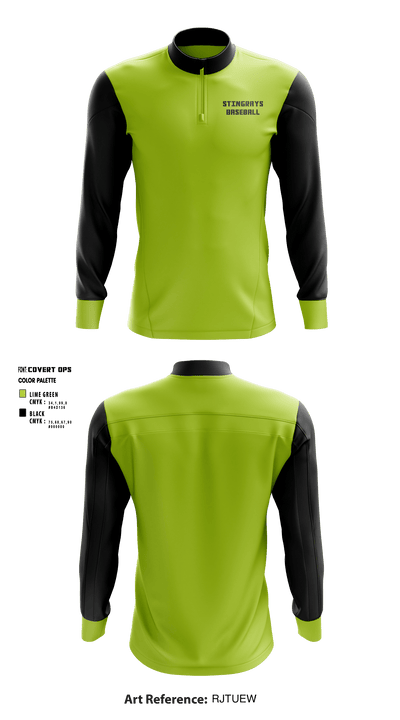 STINGRAYS 31663585 Quarter Zip Jacket - 1