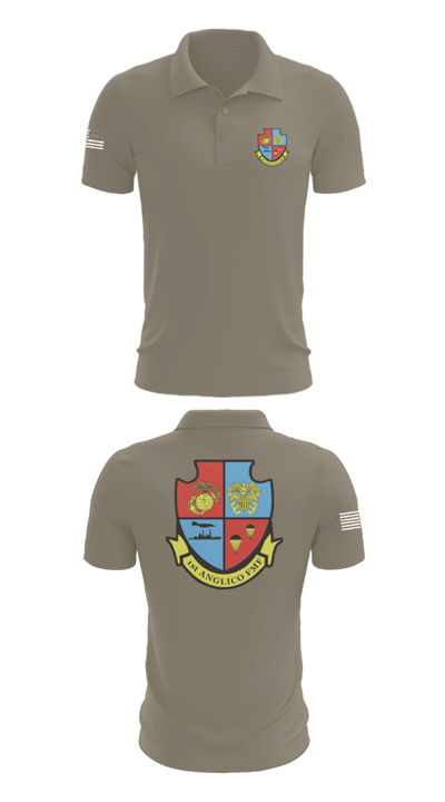 1st Anglico 77697300 Short Sleeve Performance Polo - 67