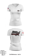 Brake Boss Garage 54438287 Women's Short Sleeve V-neck Shirt - 2