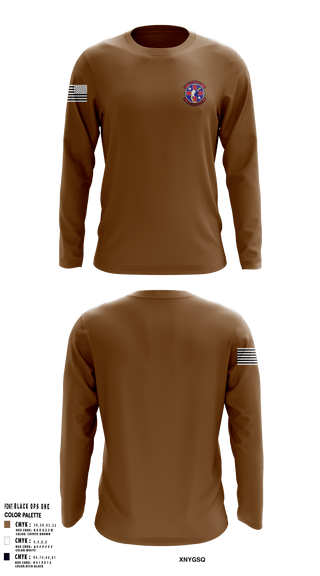 Long Sleeve Performance Shirt, 137th AES, , Teamtime, Team time, sublimation, custom sports apparel, team uniforms, spirit wear, spiritwear, sports uniforms, custom shirts, team store, custom team store, fundraiser sports, apparel fundraiser