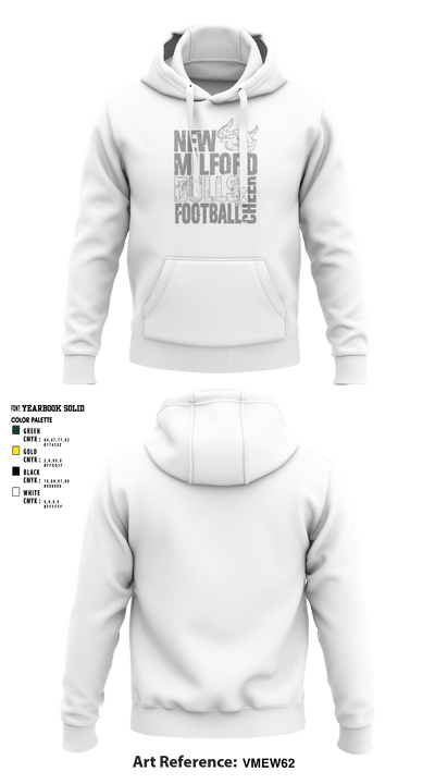 New Milford Bulls Football And Cheerleading 19489077 Hoodie - 10