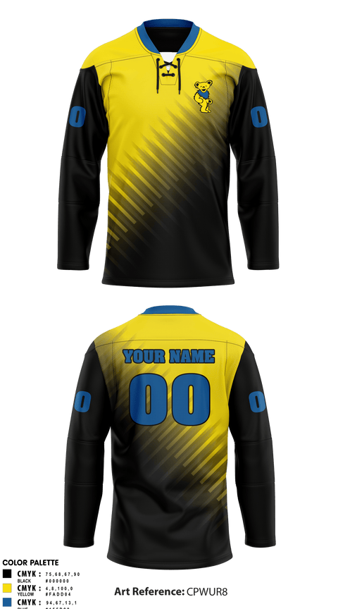 Hockey Jersey, Grateful, Ice Hockey, Teamtime, Team time, sublimation, custom sports apparel, team uniforms, spirit wear, spiritwear, sports uniforms, custom shirts, team store, custom team store, fundraiser sports, apparel fundraiser