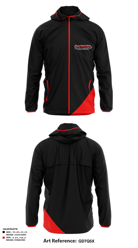 Windbreaker, Bishops Auto Repair, , Teamtime, Team time, sublimation, custom sports apparel, team uniforms, spirit wear, spiritwear, sports uniforms, custom shirts, team store, custom team store, fundraiser sports, apparel fundraiser