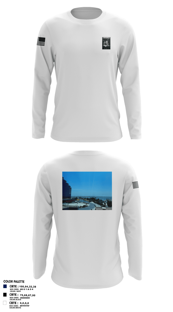 Long Sleeve Performance Polo, VQ-1, Navy, Teamtime, Team time, sublimation, custom sports apparel, team uniforms, spirit wear, spiritwear, sports uniforms, custom shirts, team store, custom team store, fundraiser sports, apparel fundraiser