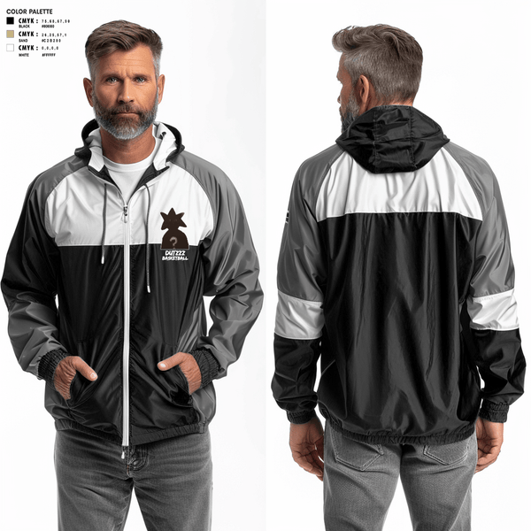 Windbreaker, DUTZZZ, Men's Basketball, Teamtime, Team time, sublimation, custom sports apparel, team uniforms, spirit wear, spiritwear, sports uniforms, custom shirts, team store, custom team store, fundraiser sports, apparel fundraiser