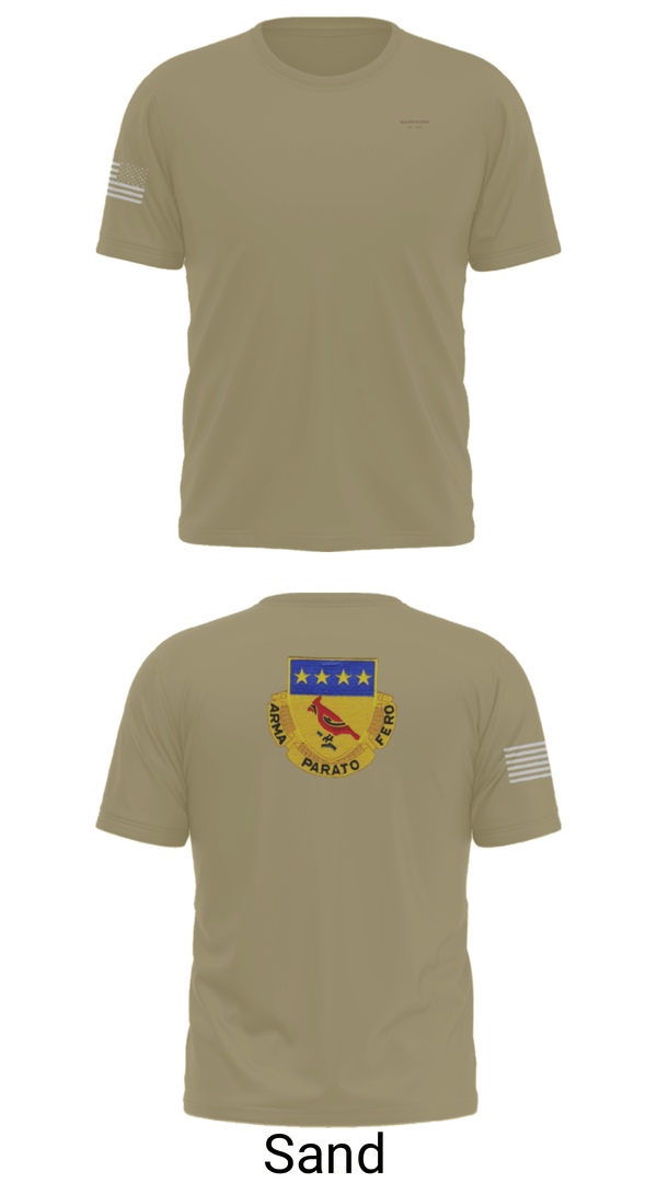 Short Sleeve Performance Shirt, Alpha BTRY 2/138th FA, National Guard, Teamtime, Team time, sublimation, custom sports apparel, team uniforms, spirit wear, spiritwear, sports uniforms, custom shirts, team store, custom team store, fundraiser sports, apparel fundraiser