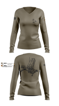 Buckaroos 96779128 Women's Long Sleeve V-neck Shirt - 2