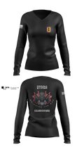 HHD, 52ND EOD GP 26813133 Women's Long Sleeve V-neck Shirt - 1