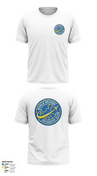 Short Sleeve Performance Shirt, World Record Breakers Club, Spirit Store, Teamtime, Team time, sublimation, custom sports apparel, team uniforms, spirit wear, spiritwear, sports uniforms, custom shirts, team store, custom team store, fundraiser sports, apparel fundraiser