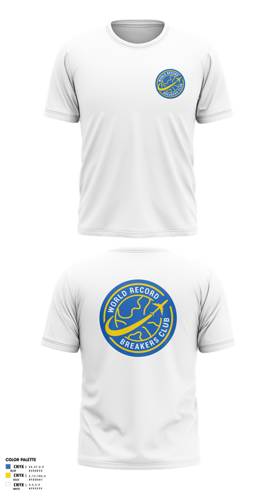 World Record Breakers Club 55012769 Short Sleeve Performance Shirt - 1