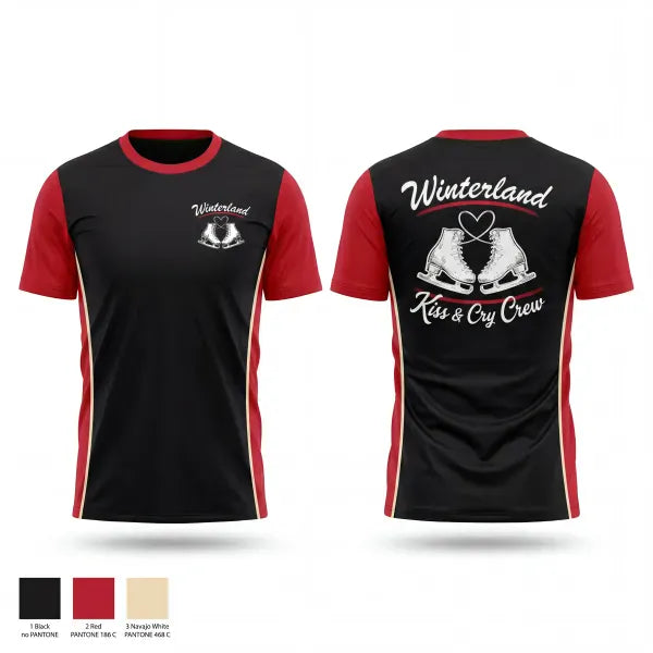 Football Jersey, Winterland Kiss and Cry Crew, Ice Hockey, Teamtime, Team time, sublimation, custom sports apparel, team uniforms, spirit wear, spiritwear, sports uniforms, custom shirts, team store, custom team store, fundraiser sports, apparel fundraiser