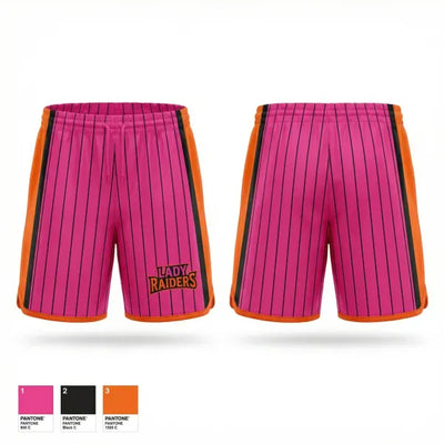 Lady Raiders 6251921 Athletic Shorts With Pockets - 1