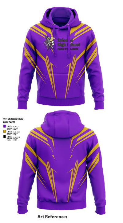 Soledad High School Cheer 88814096 Hoodie - 1
