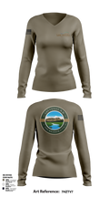 Las Vegas 59240109 Women's Long Sleeve V-neck Shirt - 3