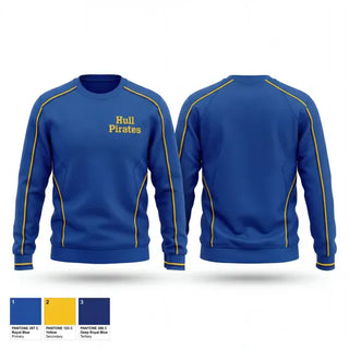 Crew Neck Sweatshirt, Hull Pirates, Spirit Store, Teamtime, Team time, sublimation, custom sports apparel, team uniforms, spirit wear, spiritwear, sports uniforms, custom shirts, team store, custom team store, fundraiser sports, apparel fundraiser