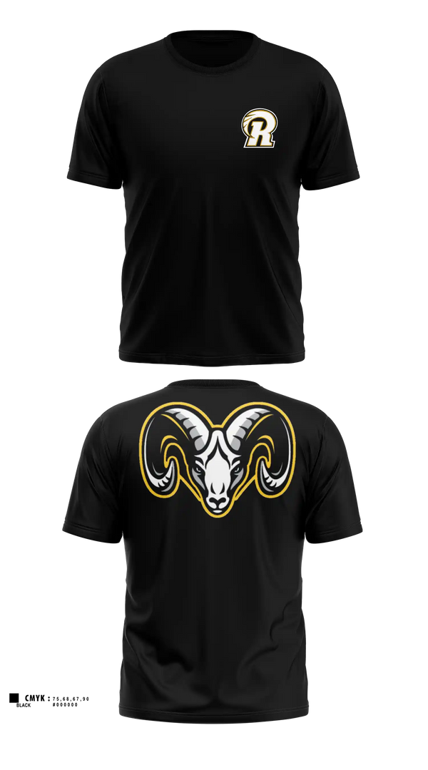 Randallstown Wrestling Old School Cotton Shirt - 6