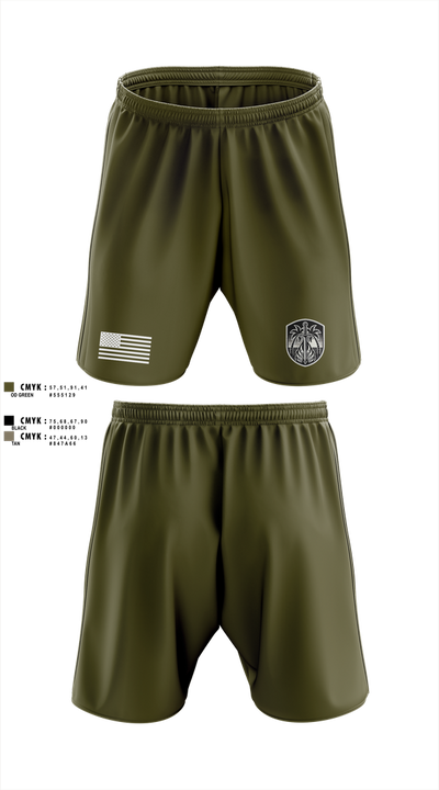 Bradenton PD Swat 16994731 Athletic Shorts With Pockets - 101