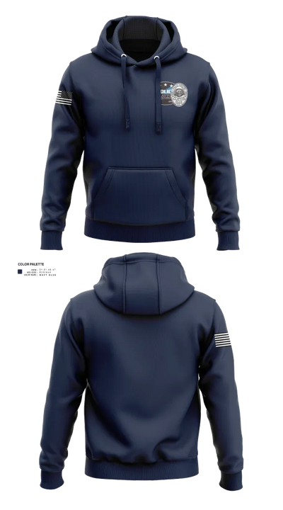 Clayton Police K9 Unit 37003259 Hoodie - 22