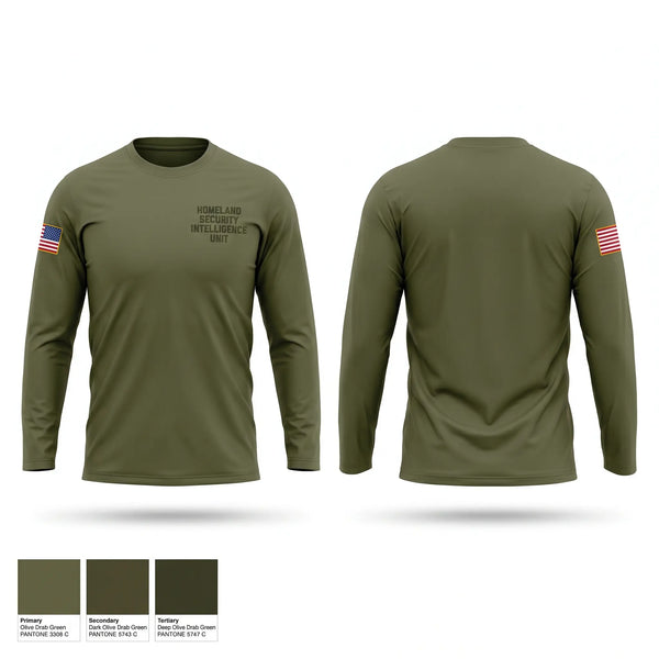 Long Sleeve Performance Shirt, Homeland Security & Intelligence Unit, Police, Teamtime, Team time, sublimation, custom sports apparel, team uniforms, spirit wear, spiritwear, sports uniforms, custom shirts, team store, custom team store, fundraiser sports, apparel fundraiser