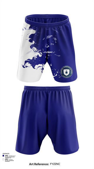 Athletic Shorts With Pockets, CCS Conquerors, Men's Soccer, Teamtime, Team time, sublimation, custom sports apparel, team uniforms, spirit wear, spiritwear, sports uniforms, custom shirts, team store, custom team store, fundraiser sports, apparel fundraiser