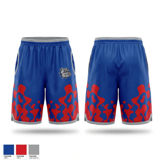 Mens Reversible Basketball Shorts, Bulldogs, Men's Basketball, Teamtime, Team time, sublimation, custom sports apparel, team uniforms, spirit wear, spiritwear, sports uniforms, custom shirts, team store, custom team store, fundraiser sports, apparel fundraiser