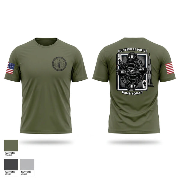Short Sleeve Performance Shirt, Huntsville Police Department Bomb Squad, Police, Teamtime, Team time, sublimation, custom sports apparel, team uniforms, spirit wear, spiritwear, sports uniforms, custom shirts, team store, custom team store, fundraiser sports, apparel fundraiser
