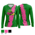 Turtles Women's Long Sleeve V-neck Shirt - 1