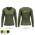 Gunnison County Special Response Team Women's Long Sleeve V-neck Shirt - 1